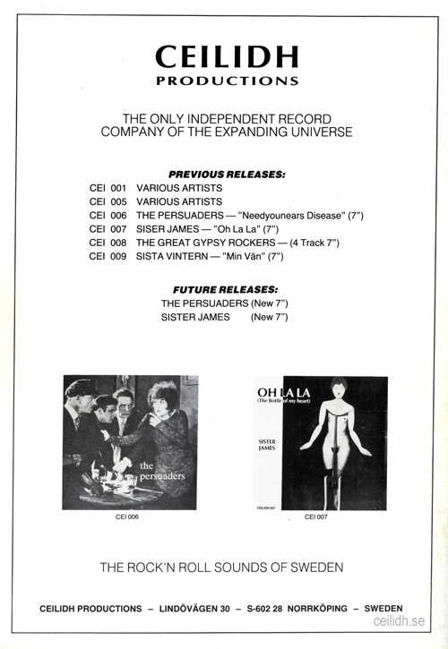 April 1988, Sound Affects, #1